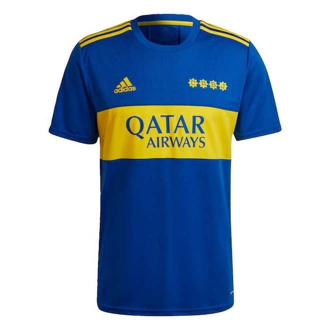 Camisa 1 do Boca Juniors 21/22 adidas - Masculina - Foto 1
