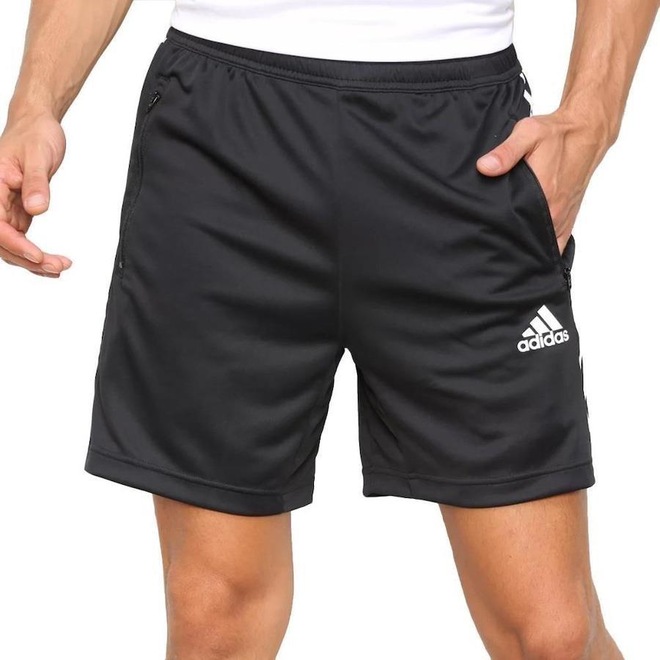 Shorts adidas Primeblue Designed To Move Sport 3-Stripes - Masculina - Foto 1