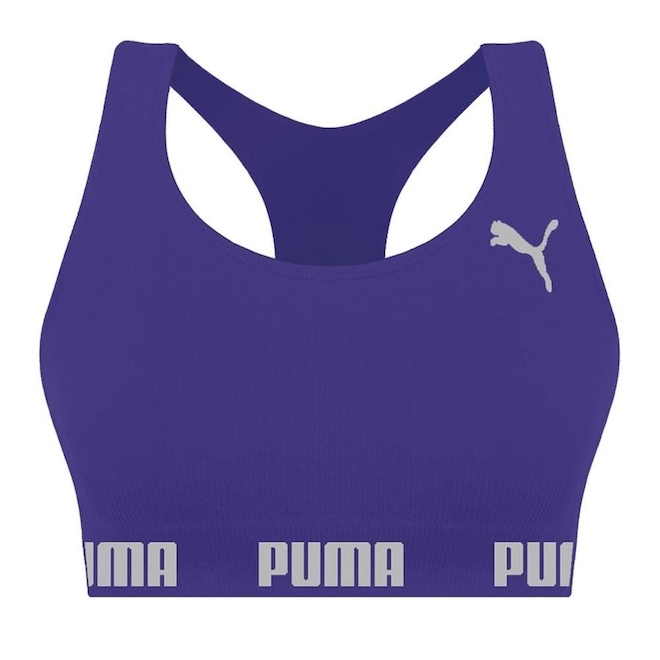 Top Puma Nadador Sem Costura - Feminino - Foto 1