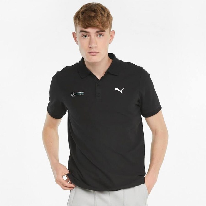 Camisa Polo Puma Mercedes AMG Petronas F1 - Masculina - Foto 1