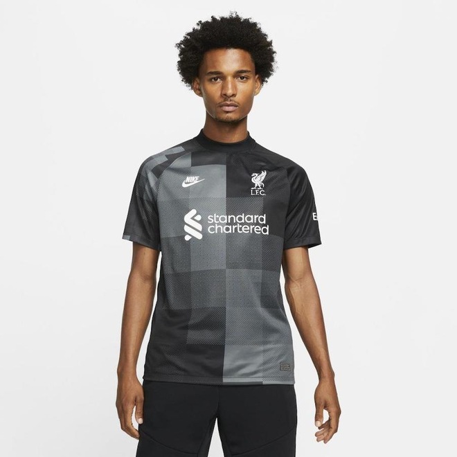 Camisa de Goleiro Liverpool 21/22 Torcedor Pro - Masculina - Foto 1