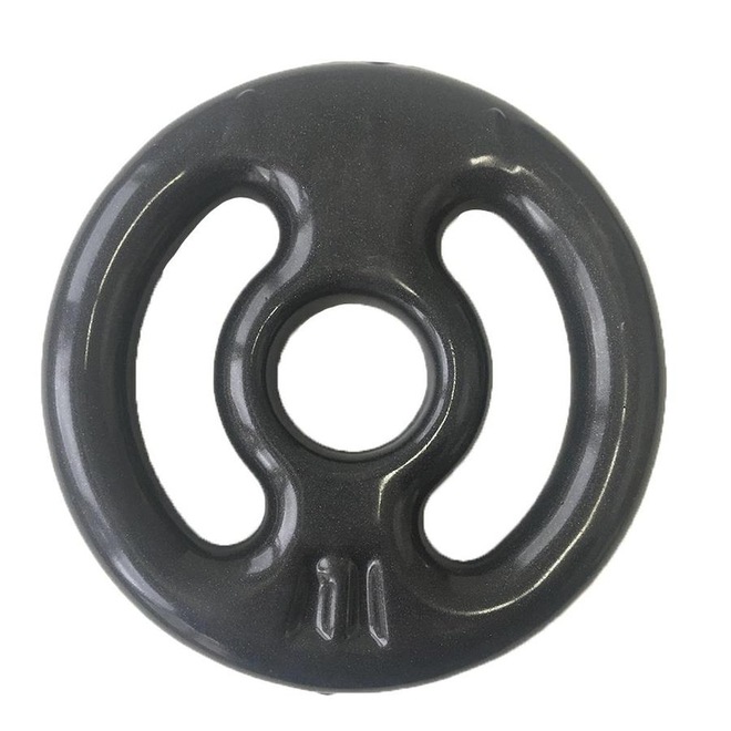 Anilha Emborrachada Ahead Sports Vazada - 1kg - Foto 1