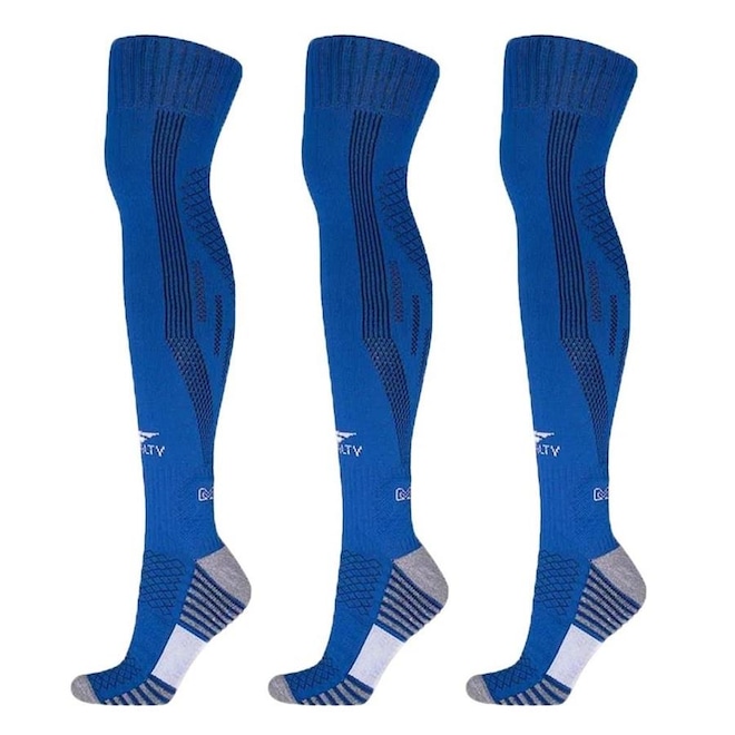 Kit de Meião Penalty Max - 39 ao 44 - 3 unidades - Masculino - Foto 1