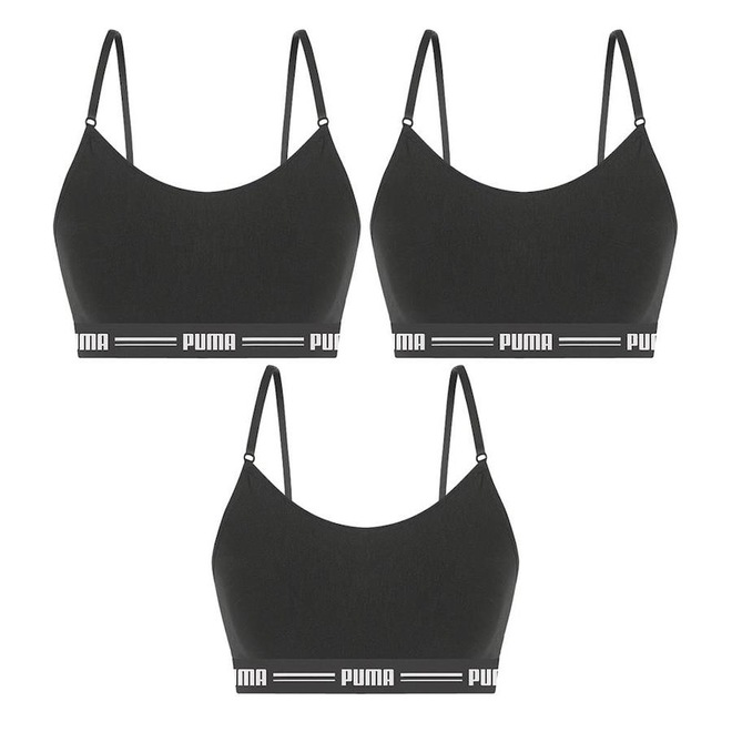 Top Fitness Puma Modal Stretch - Adulto - 3 unidades - Foto 1