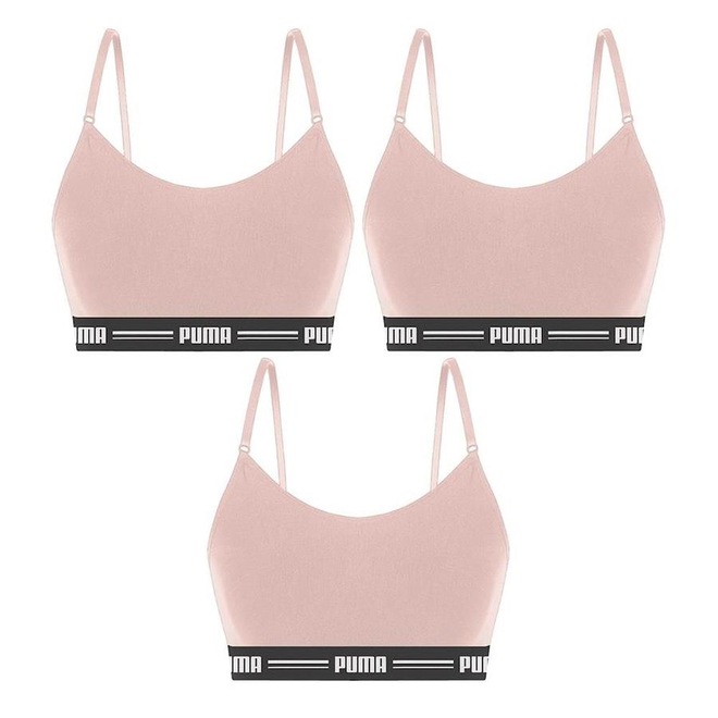 Top Fitness Puma Modal Stretch - Adulto - 3 unidades - Foto 1