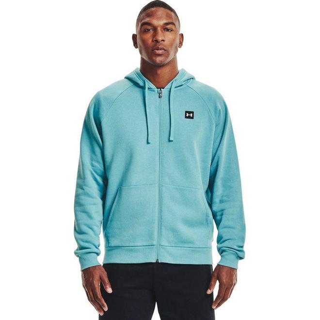 Jaqueta Under Armour Rival Fleece FZ - Masculina - Foto 1