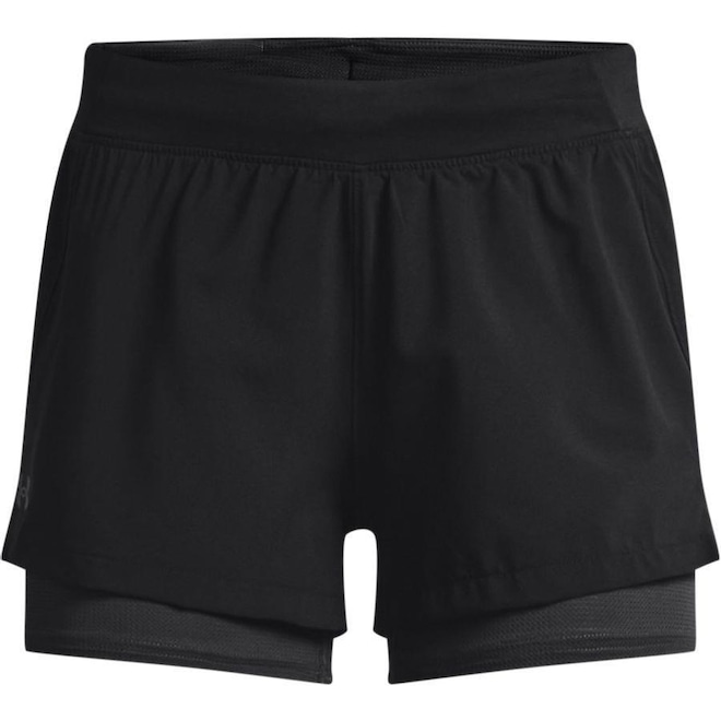 Shorts Under Armour IsoChill Run 2N1 - Feminino - Foto 1