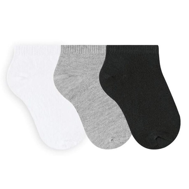 Kit 3 Pares de Meias Selene Sapatilha - Infantil - Foto 1