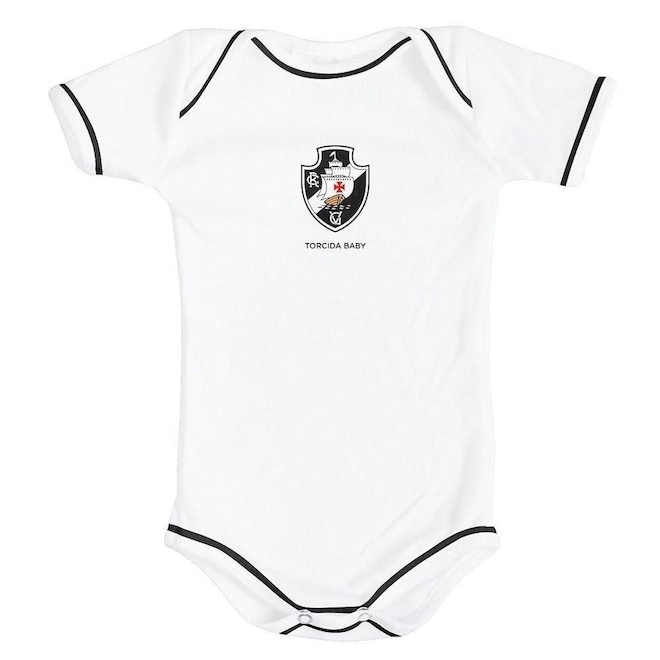 Body do Vasco Torcida Baby 033 X - Infantil - Foto 1