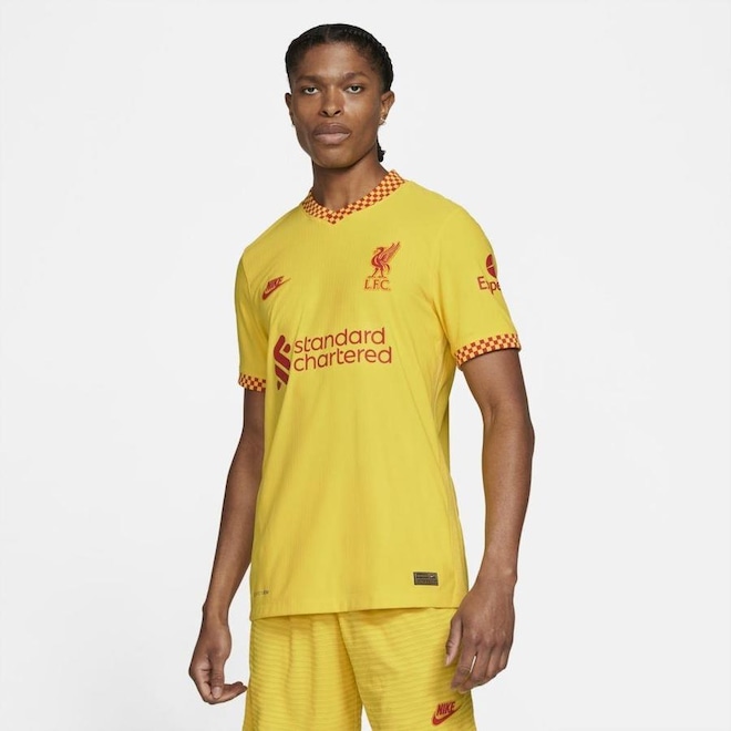 Camisa Liverpool FC III 21/22 Nike Jogador - Masculina - Foto 1