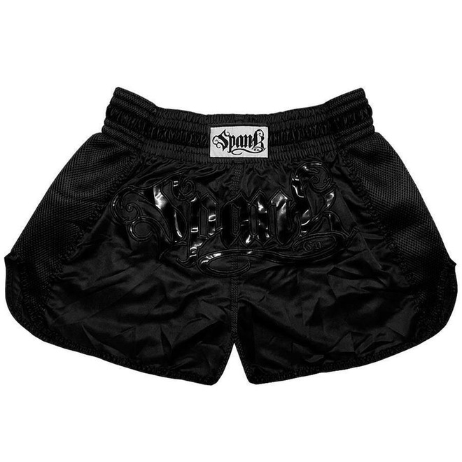 Short de Muya Thai Spank All Black - Foto 1