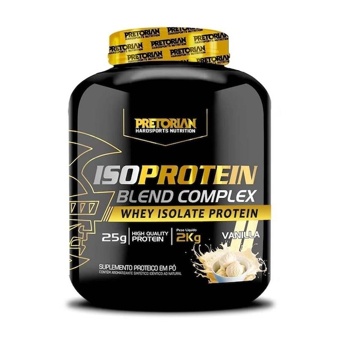 Whey Protein Isolado Pretorian Blend Baunilha - 2Kg - Foto 1