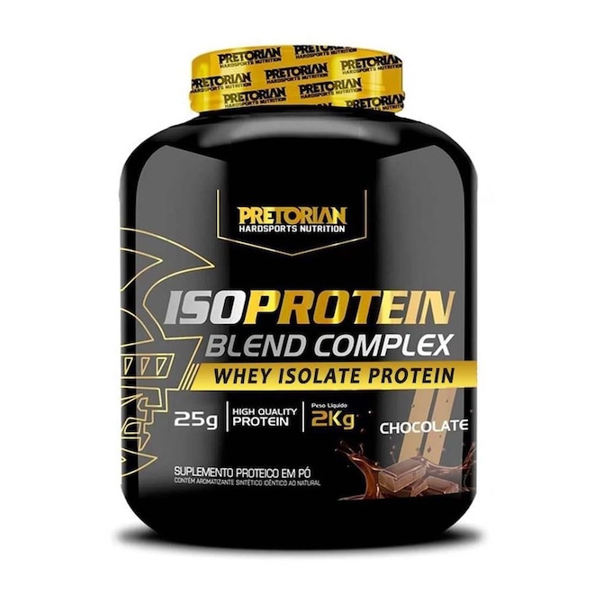 Whey Protein Isolado Pretorian Blend Chocolate - 2Kg - Foto 1