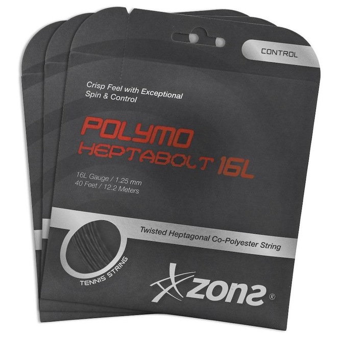 Kit Cordas Zons Heptabolt 16L Set Individual - 1.25mm - 03 unidades - Foto 1