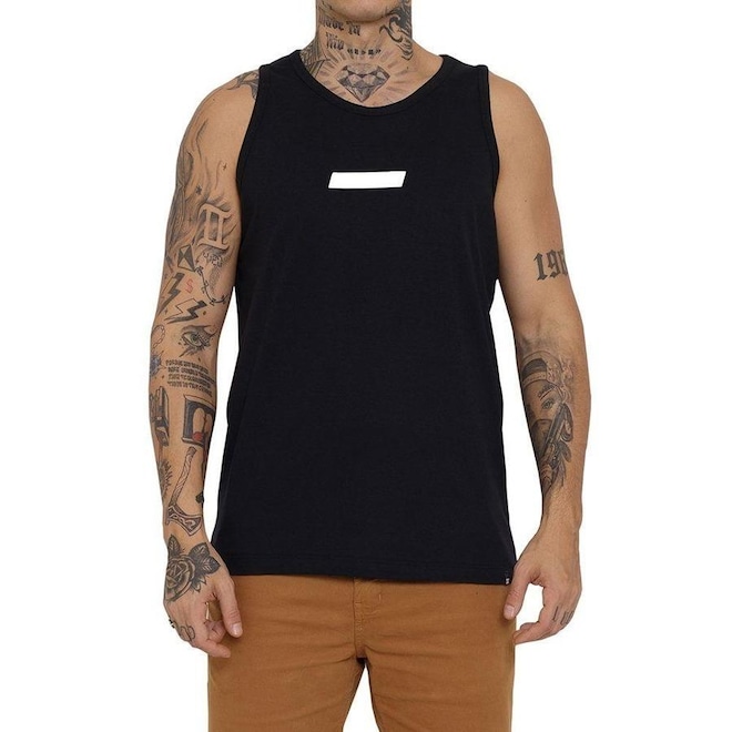 Camiseta Regata DC Shoes Diaginal Tape - Masculina - Foto 1