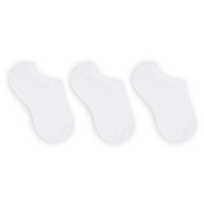 Kit de Meias Sapatilha Selene Algodão com 3 Pares - Infantil - Foto 1