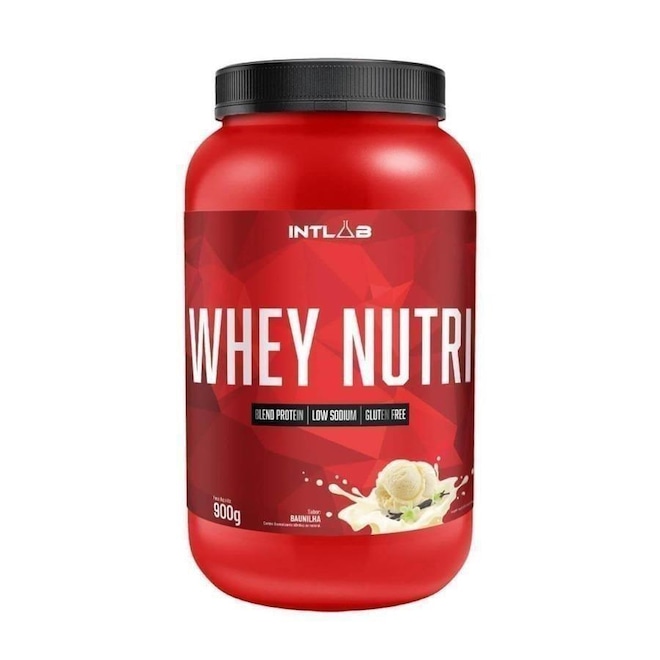 Whey Nutri Intlab - Baunilha - 900g - Foto 1