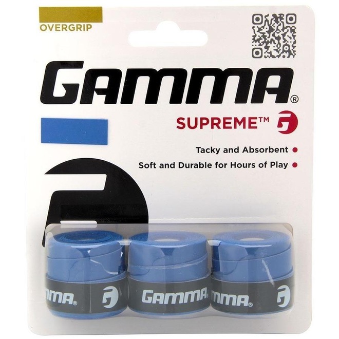 Overgrip Gamma Supreme - 3 Unidades - Foto 1