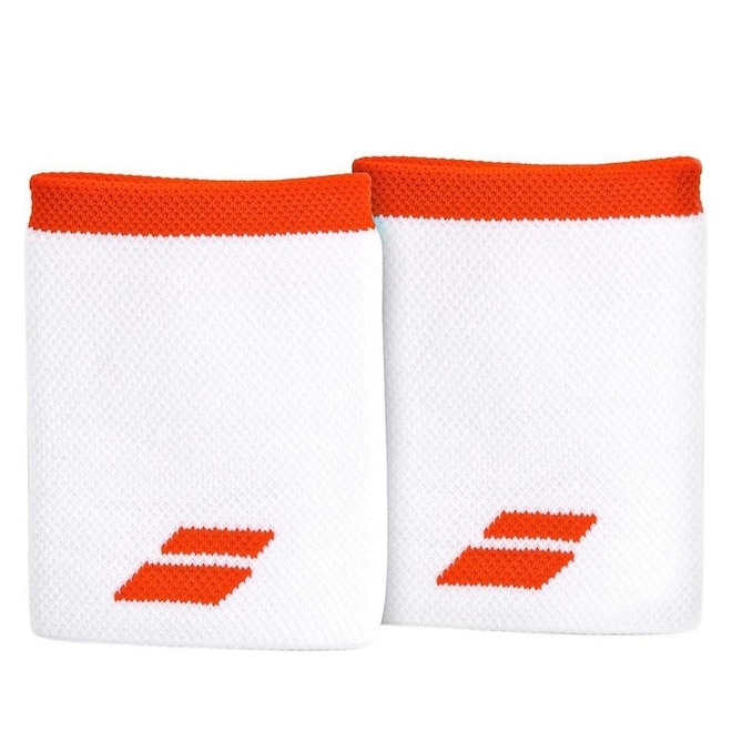 Munhequeira Babolat Logo Jumbo Longa - 2 Unidades - Foto 1
