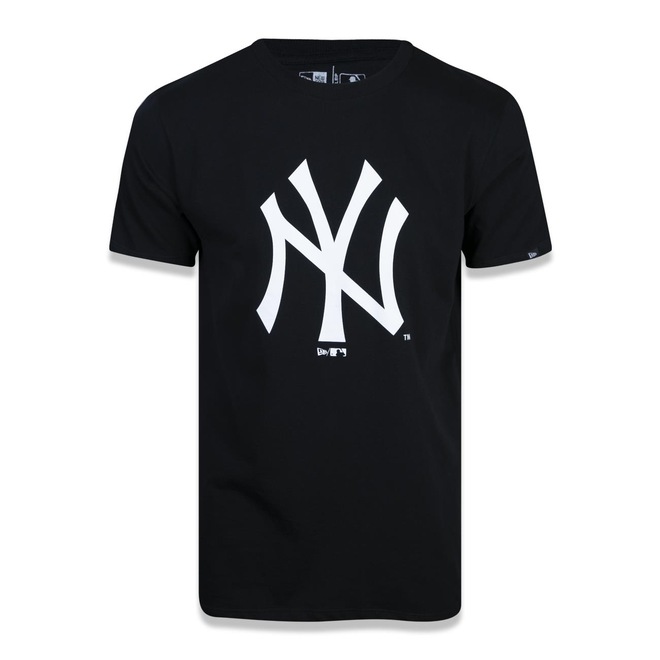 Camiseta New Era New York Yankees Essentials Plus Size - Masculina - Foto 1