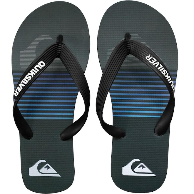 Chinelo Quiksilver Molokai Slab Stripe - Masculino - Foto 1