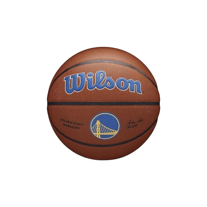 Bola De Basquete Wilson Nba Team Alliance Golden State Warriors - Foto 1