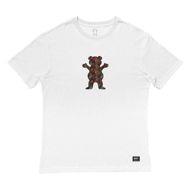 Camiseta Grizzly Rose Garden Bear Ss - Masculina - Foto 1