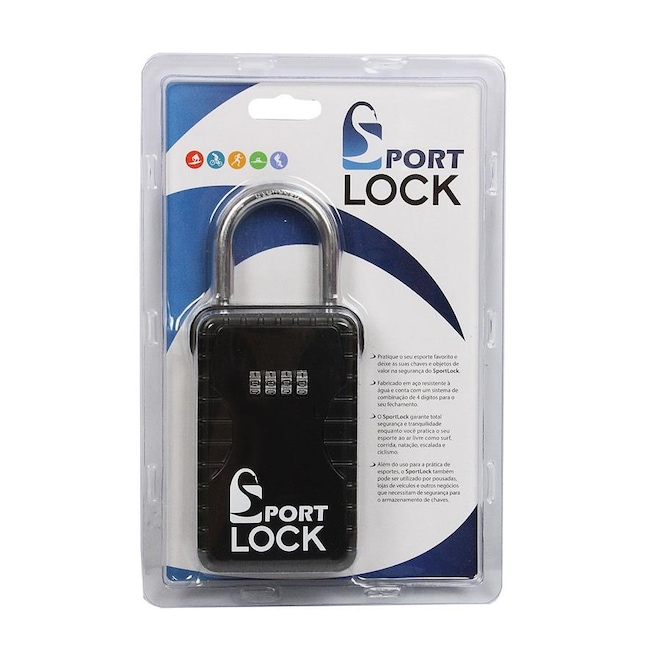 Cadeado Sport Lock Multiuso - Foto 1