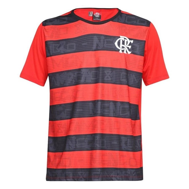 Camisa do Flamengo Braziline Shout Dry - Masculina - Foto 1