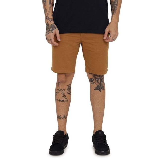 Bermuda DC Shoes Worker Chino - Masculina - Foto 1