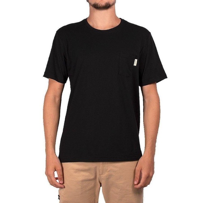 Camiseta Rip Curl Plain Pocket - Masculina - Foto 1