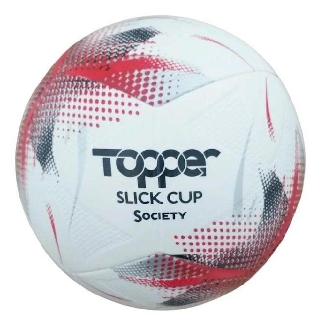 Bola de Futebol Society Topper Slick Cup - Foto 1