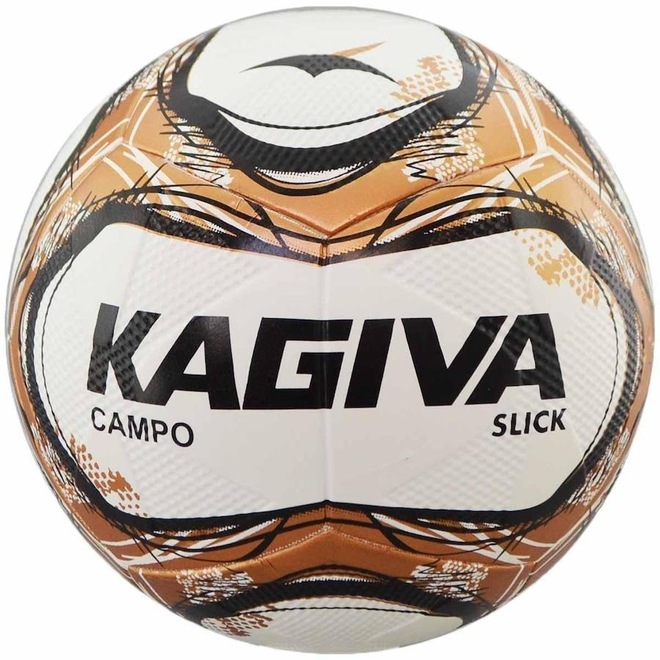 Bola de Futebol Campo Kagiva Slick Tecnofusion Impermeável - Foto 1