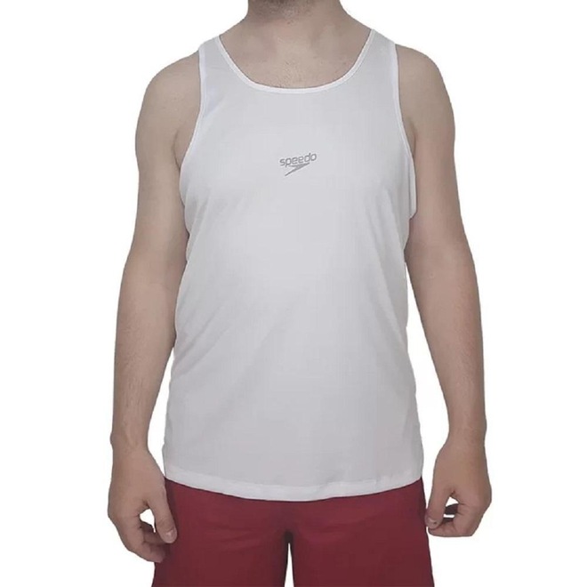 Camiseta Regata Speedo Basic Interlock - Masculina - Foto 1