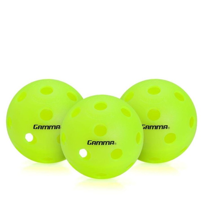 Bola de Pickleball Gamma Photon Indoor - Pack com 03 Unidades - Foto 1