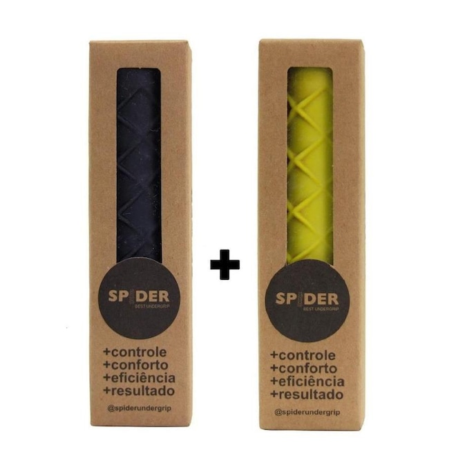 Kit de Undergrip Spider Grip de Borracha - 2 Unidades - Foto 1