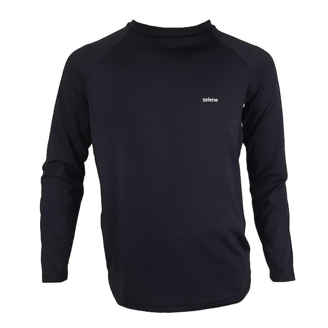 Camiseta Manga Longa Térmica Selene Proteção UV 50 - Infantil - Foto 1