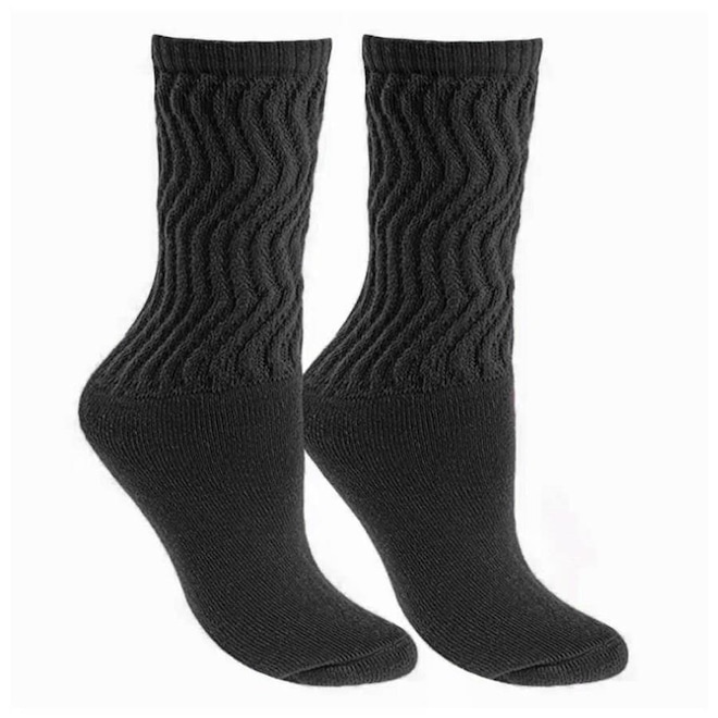 Meia Aeróbica Selene Cano Médio - Feminina - 34 ao 39 - Foto 1