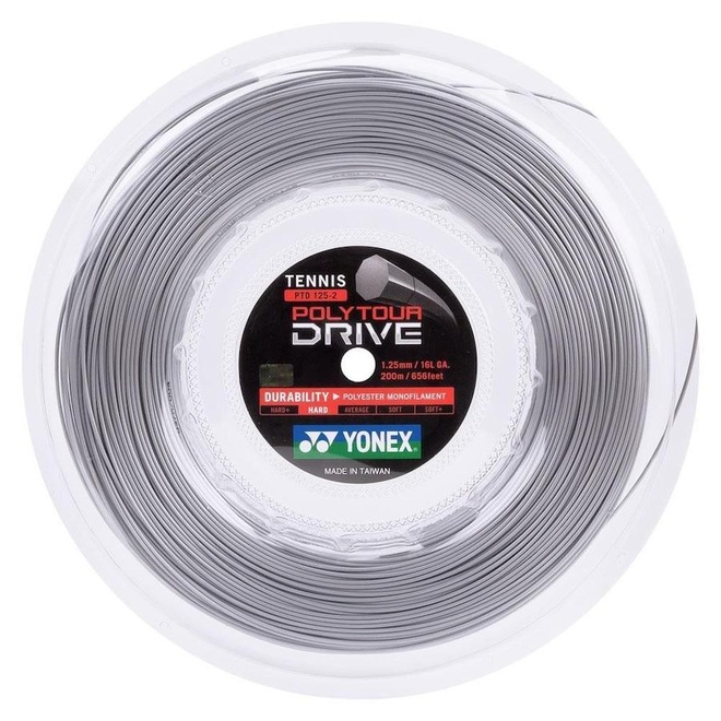 Corda Yonex Poly Tour Drive 16L 1.25Mm - 200 Metros - Foto 1