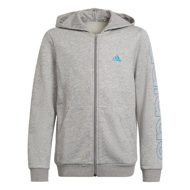 Jaqueta com Capuz adidas Essentials - Infantil - Foto 1