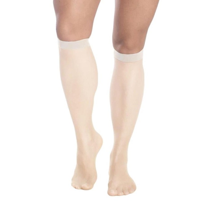 Meia Selene 3/4 Fio 15 - Feminina - Foto 1