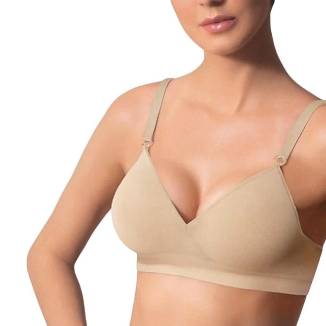 Sutiã com Bojo Selene Sem Costura - Feminino - Foto 1