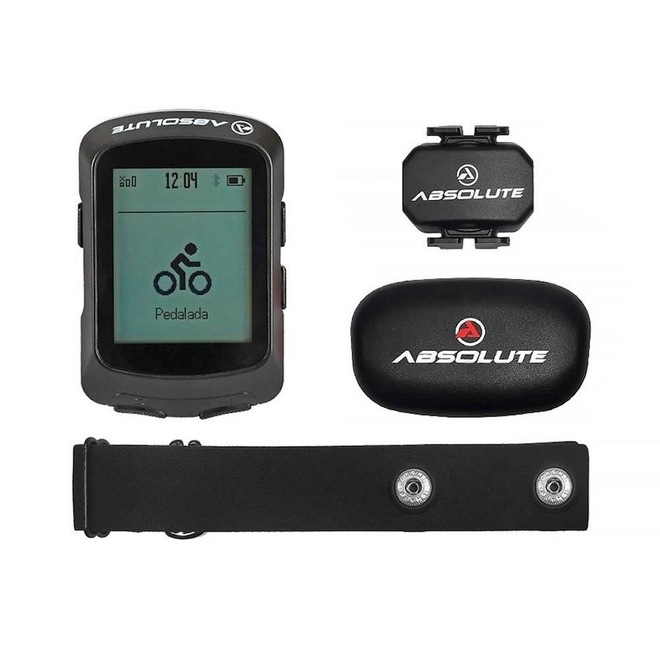 GPS Ciclocomputador Absolute Wild Bundle Strava Com Bluetooth - Foto 1