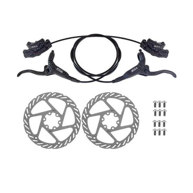 Freio Disco Hidráulico Dianteiro e Traseiro GTA com Rotor Polybag - Foto 1