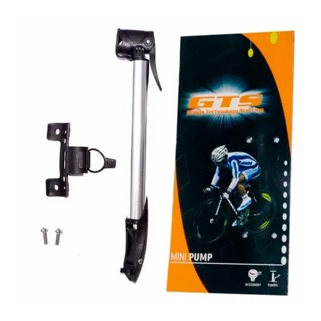 Bomba de Encher GTS Pneu Bicicleta Aluminio Mini Pump - Foto 1