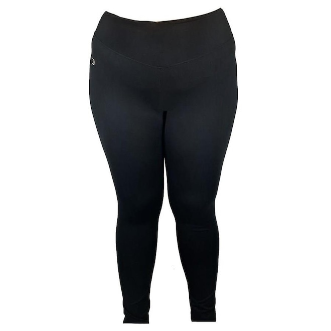 Calça Legging Placar Basica Suplex PLus Size BG-240 - Feminina - Foto 1