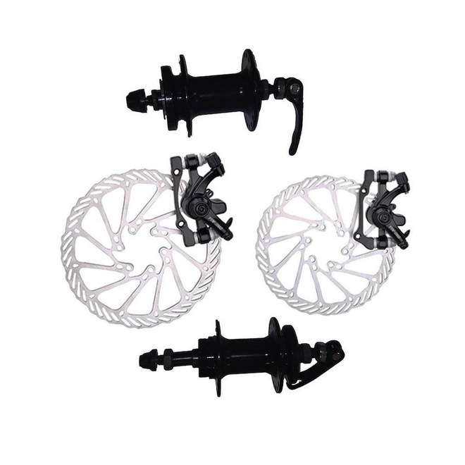 Kit de Freio a Disco Absolute Nero - Foto 1