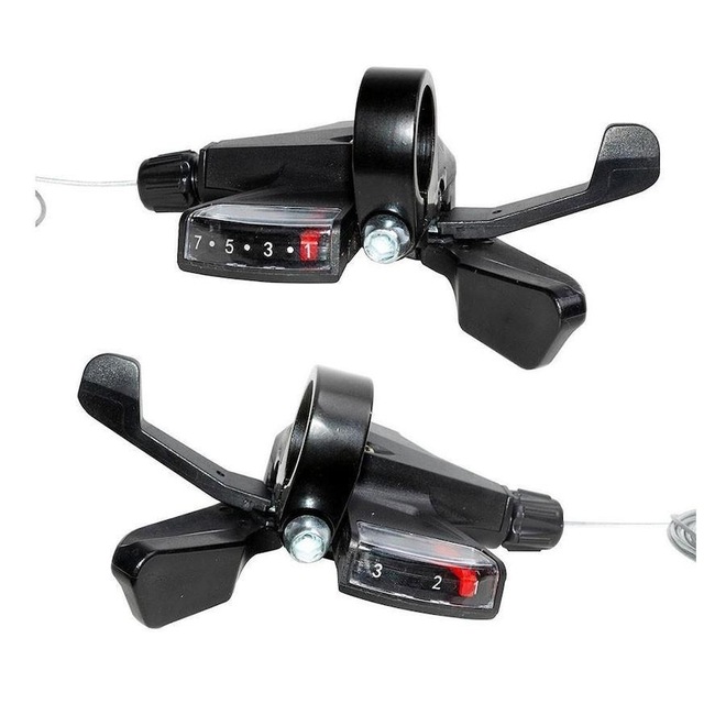 Alavanca de Câmbio Absolute K310 3x7V - Foto 1