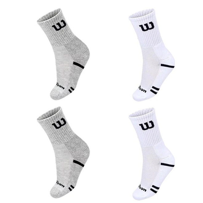Kit de Meias Cano Longo Wilson - 4 Pares - Masculina - Foto 1
