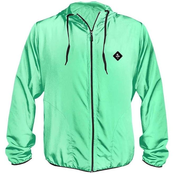 Jaqueta Corta Vento WSS Ciclismo Cidra Brasil Diamond - Masculina - Foto 1